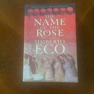 The Name of the Rose Large Paperback Book by Umberto Eco